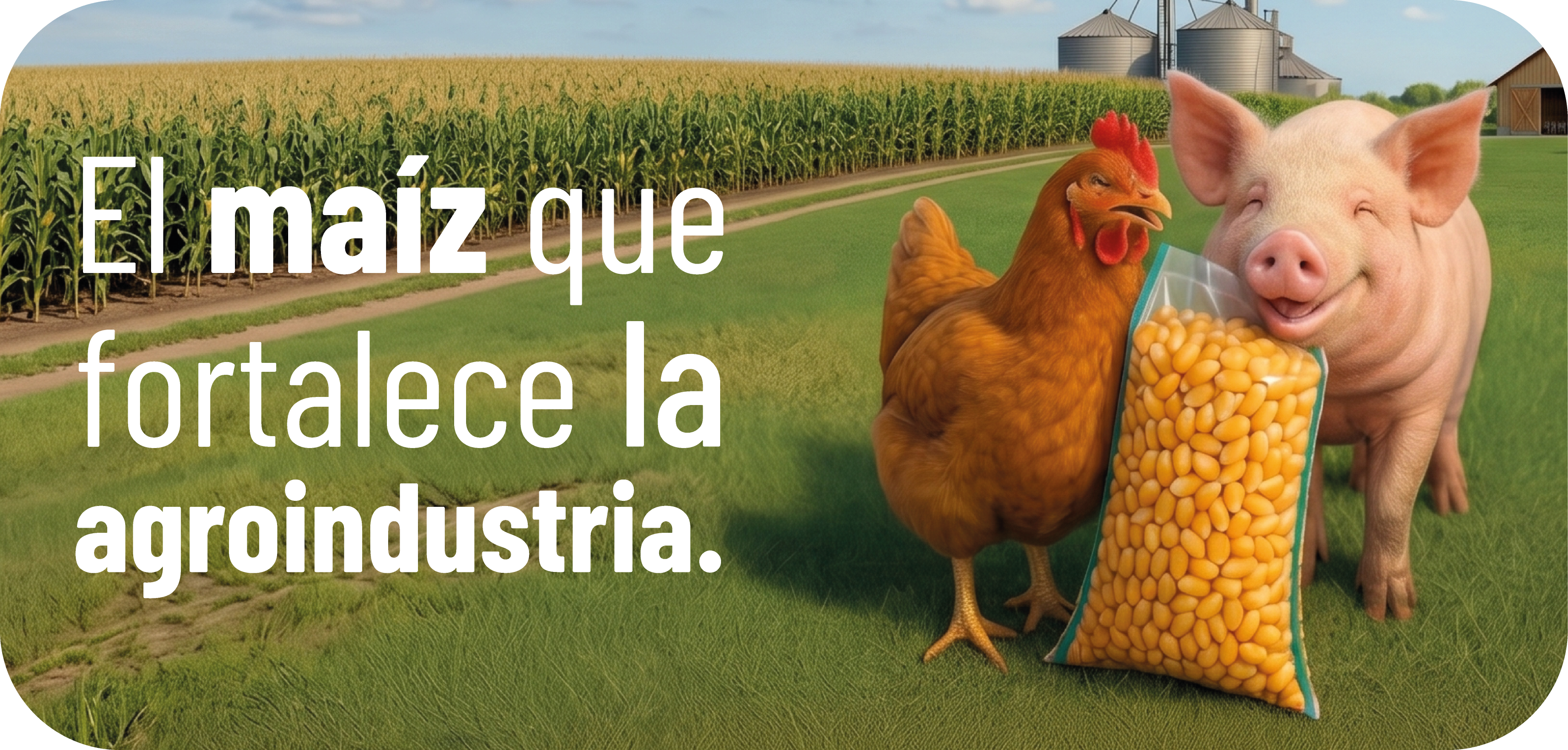 El maíz que fortalece la agroindustria
